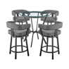 17 Stories 2 Person Counter Height Dining Set Wayfair